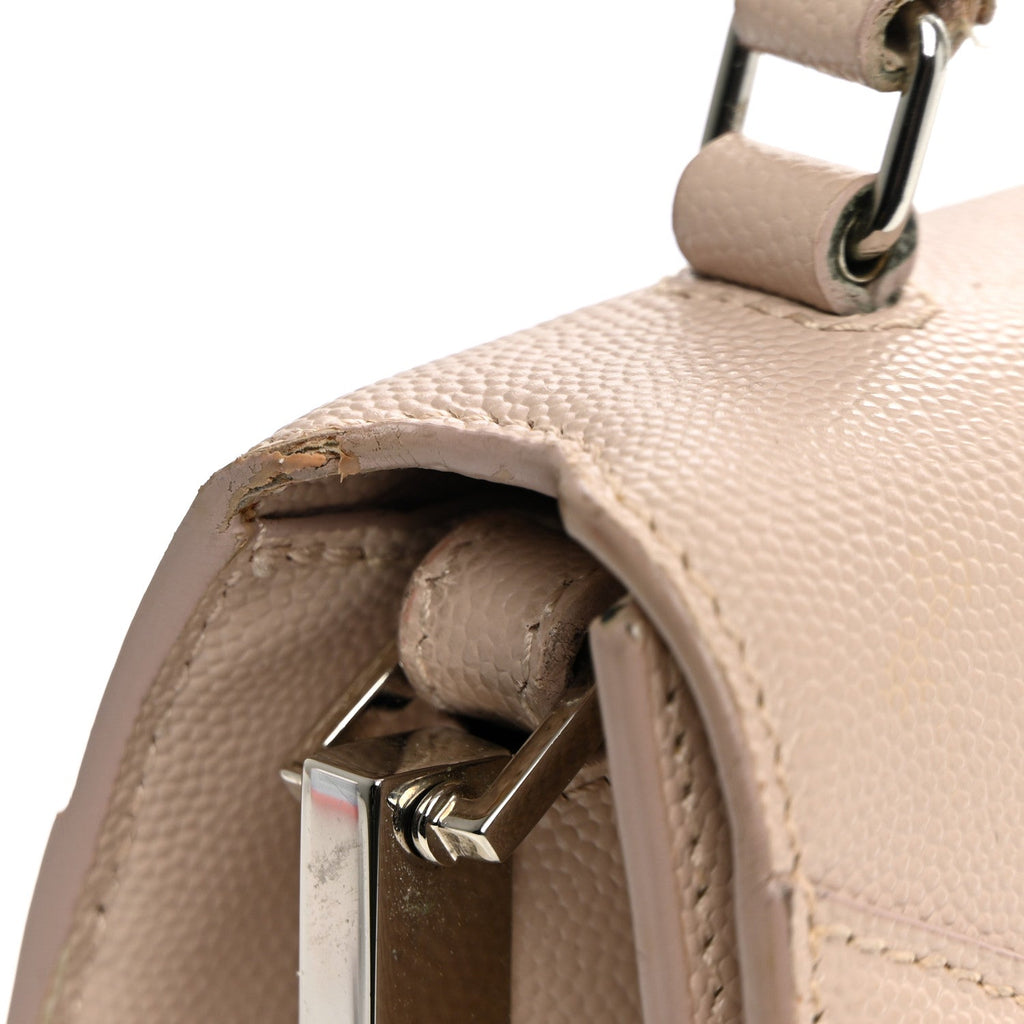 Grain de Poudre Mini Classic Monogram Cassandra Top Handle Marble Pink
