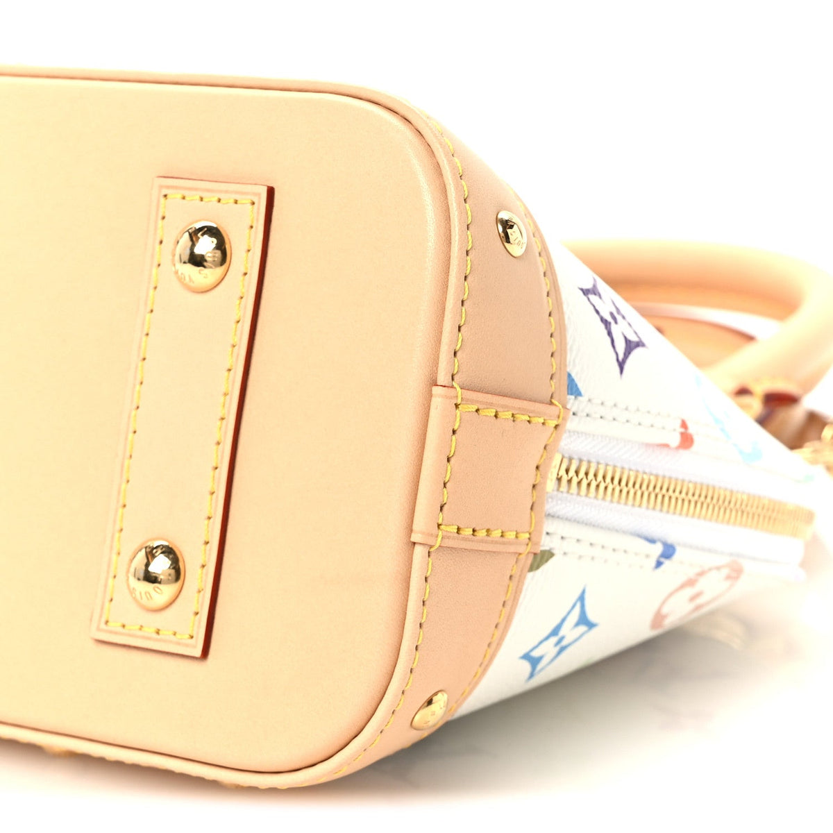 LV x TM Monogram Multicolor Alma BB White