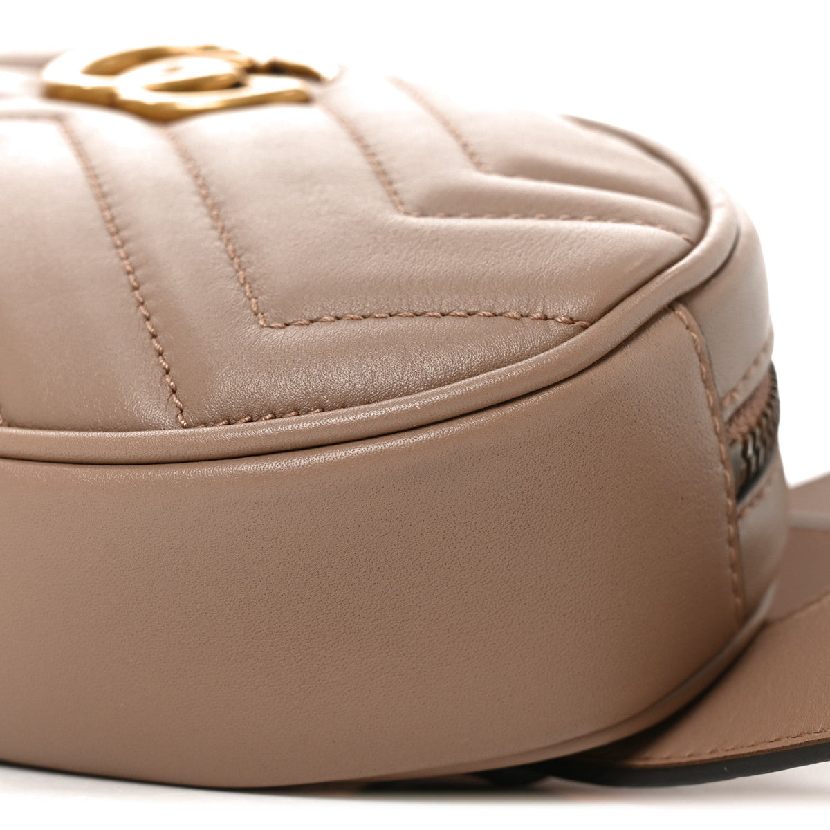Calfskin Matelasse GG Marmont Belt Bag 75 30 Porcelain Rose
