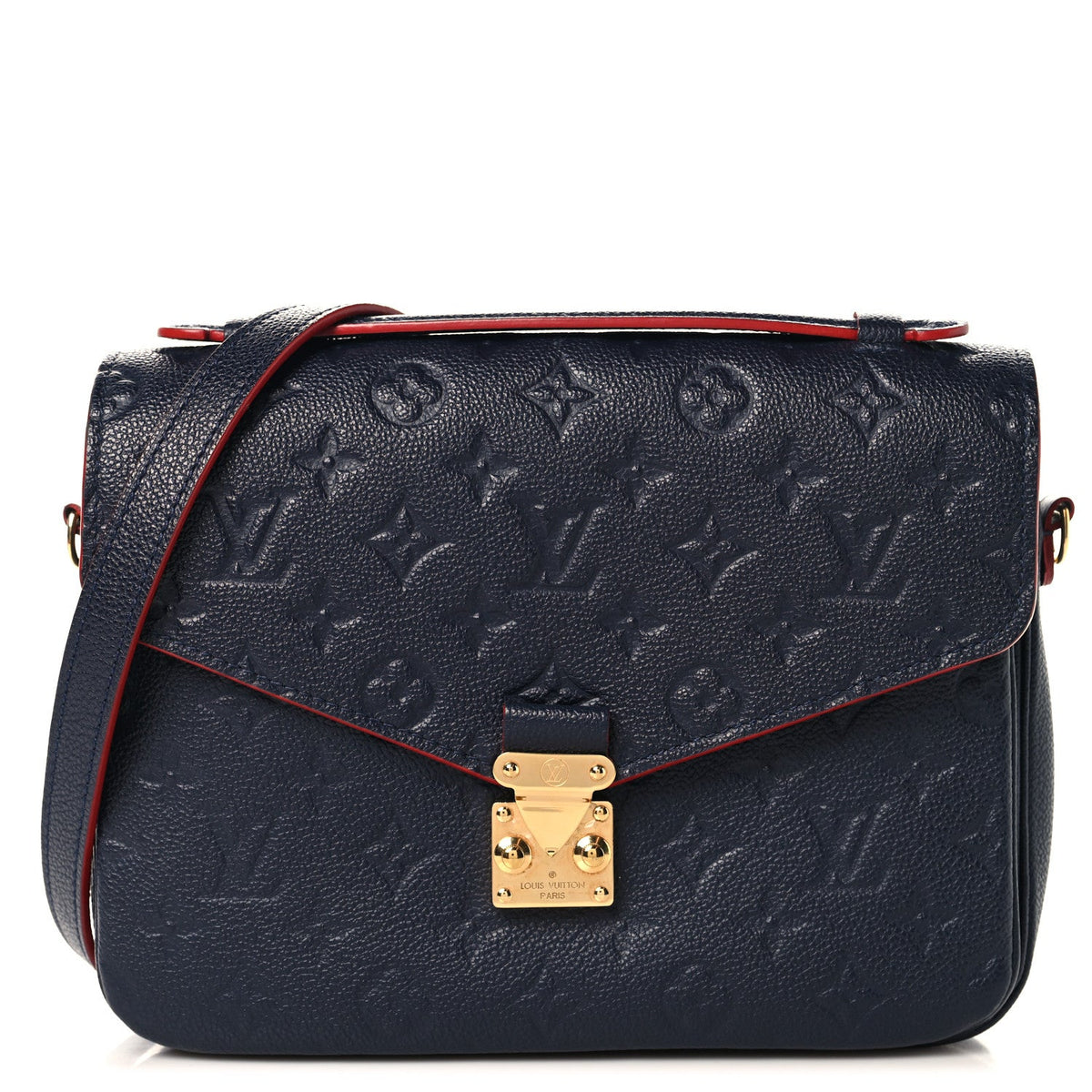 Empreinte Pochette Metis Marine Rouge