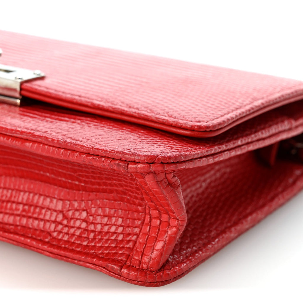 Lizard Golden Class Wallet on Chain WOC Red