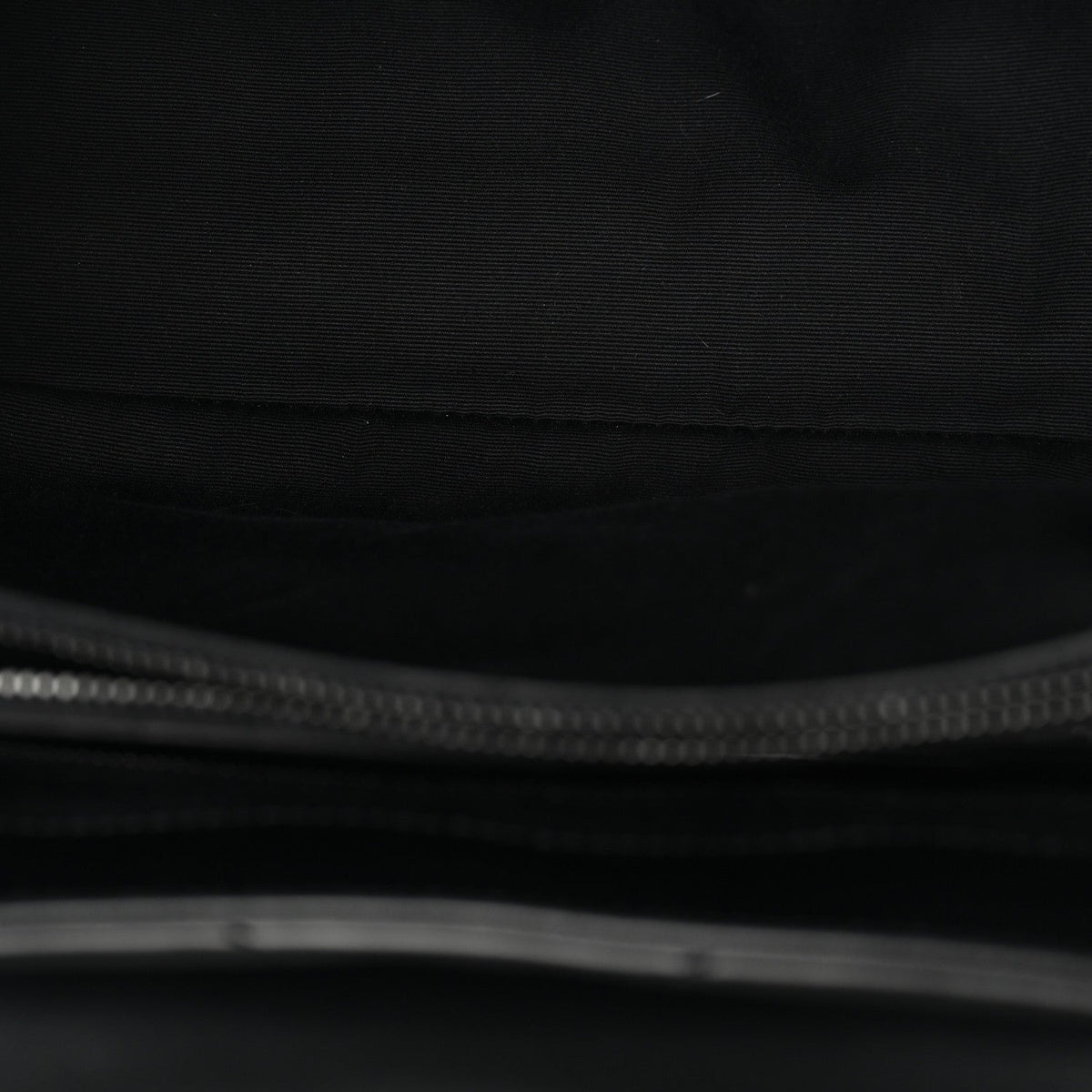Calfskin Y Quilted Monogram Monochrome Medium Loulou Chain Satchel Black