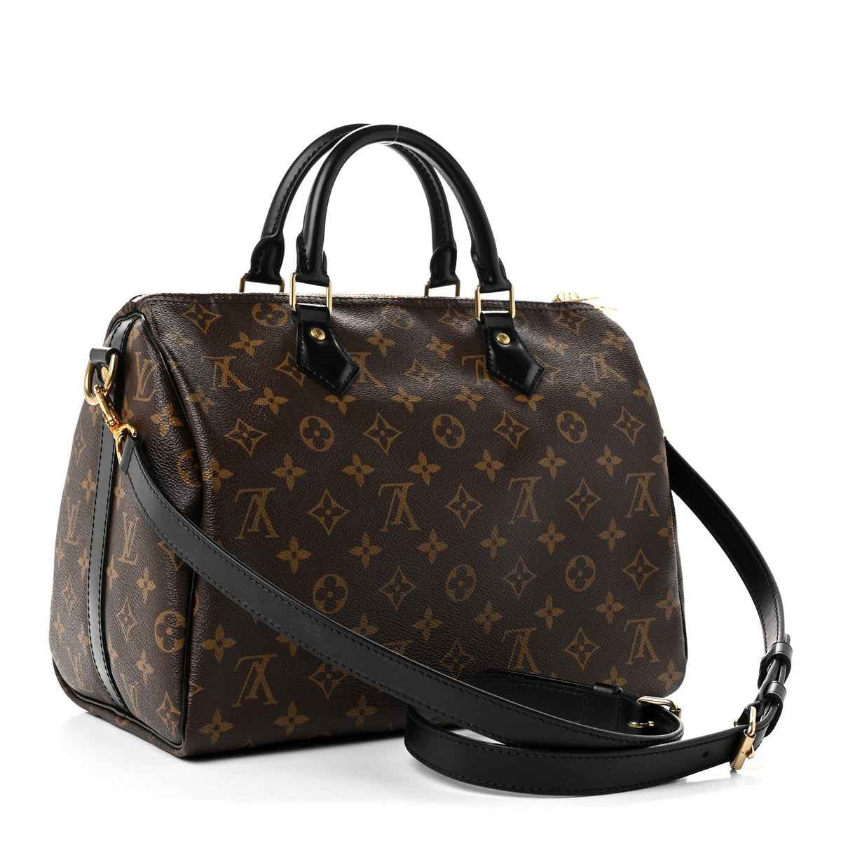 Monogram My World Tour Speedy Bandouliere 30 Black