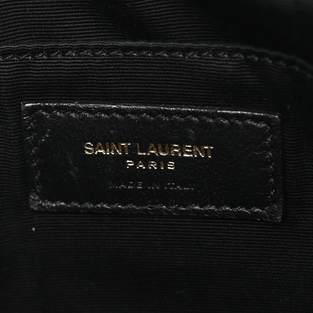 Calfskin Matelasse Monogram Lou Camera Bag Navy