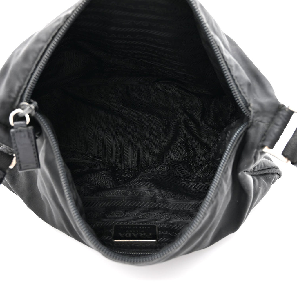 Tessuto Nylon Pochette Black