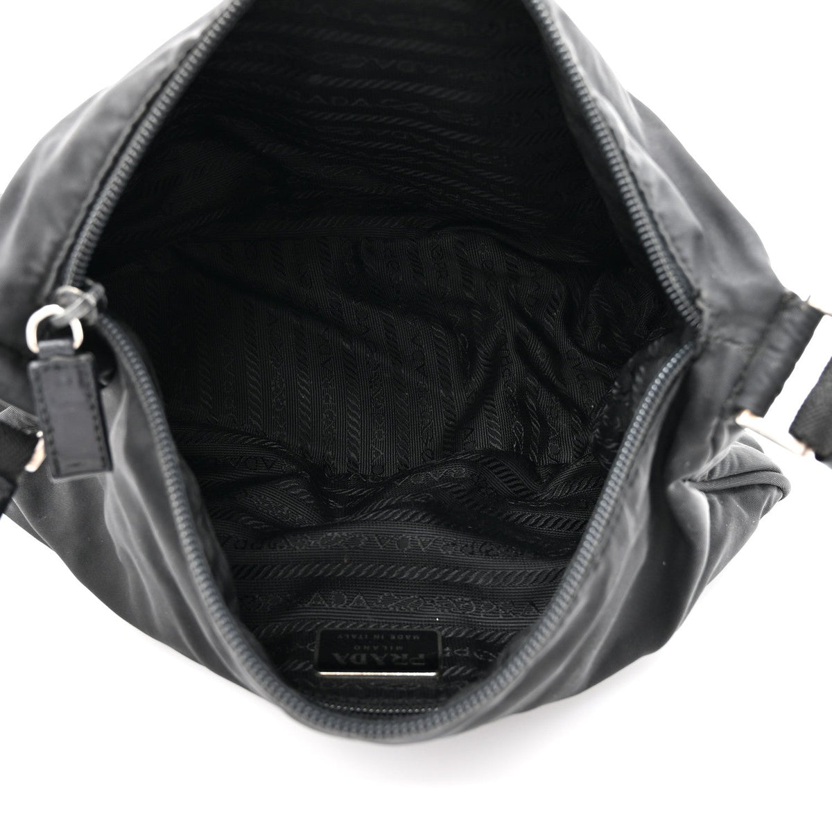 Tessuto Nylon Pochette Black