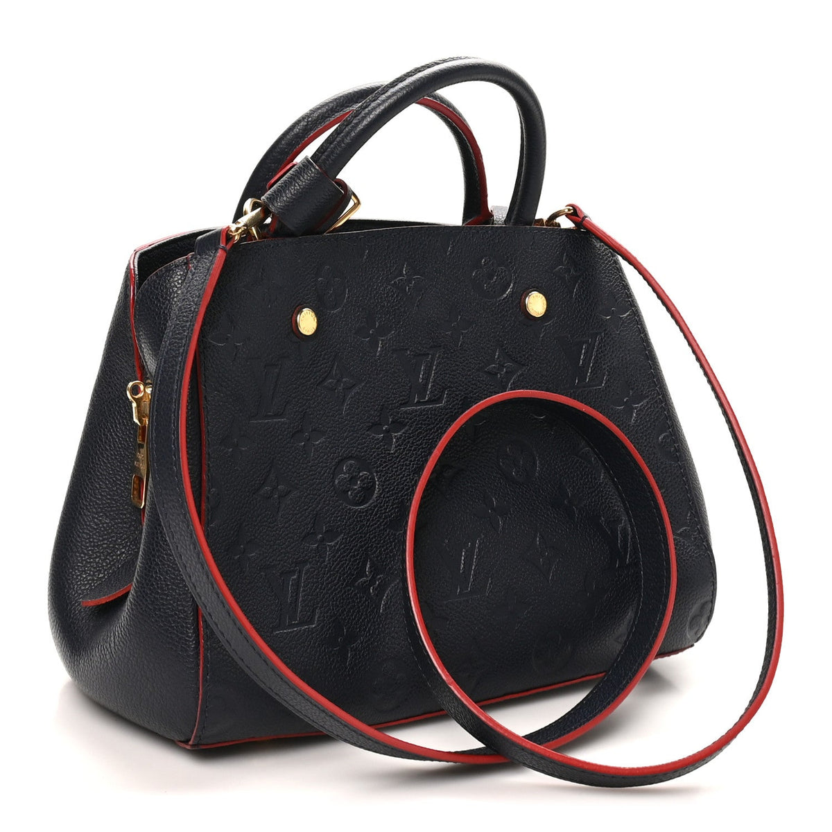 Empreinte Montaigne BB Marine Rouge