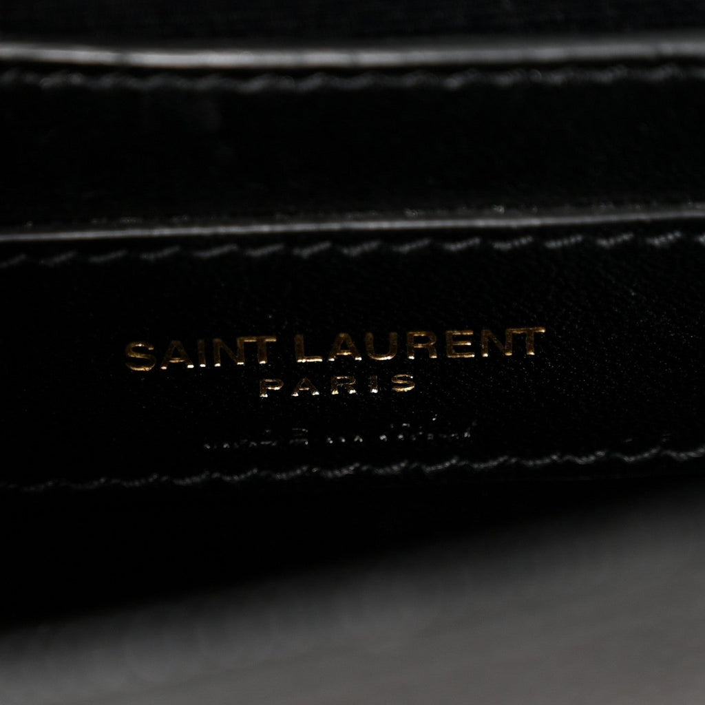 Grain De Poudre Small Monogram Kate Satchel Black