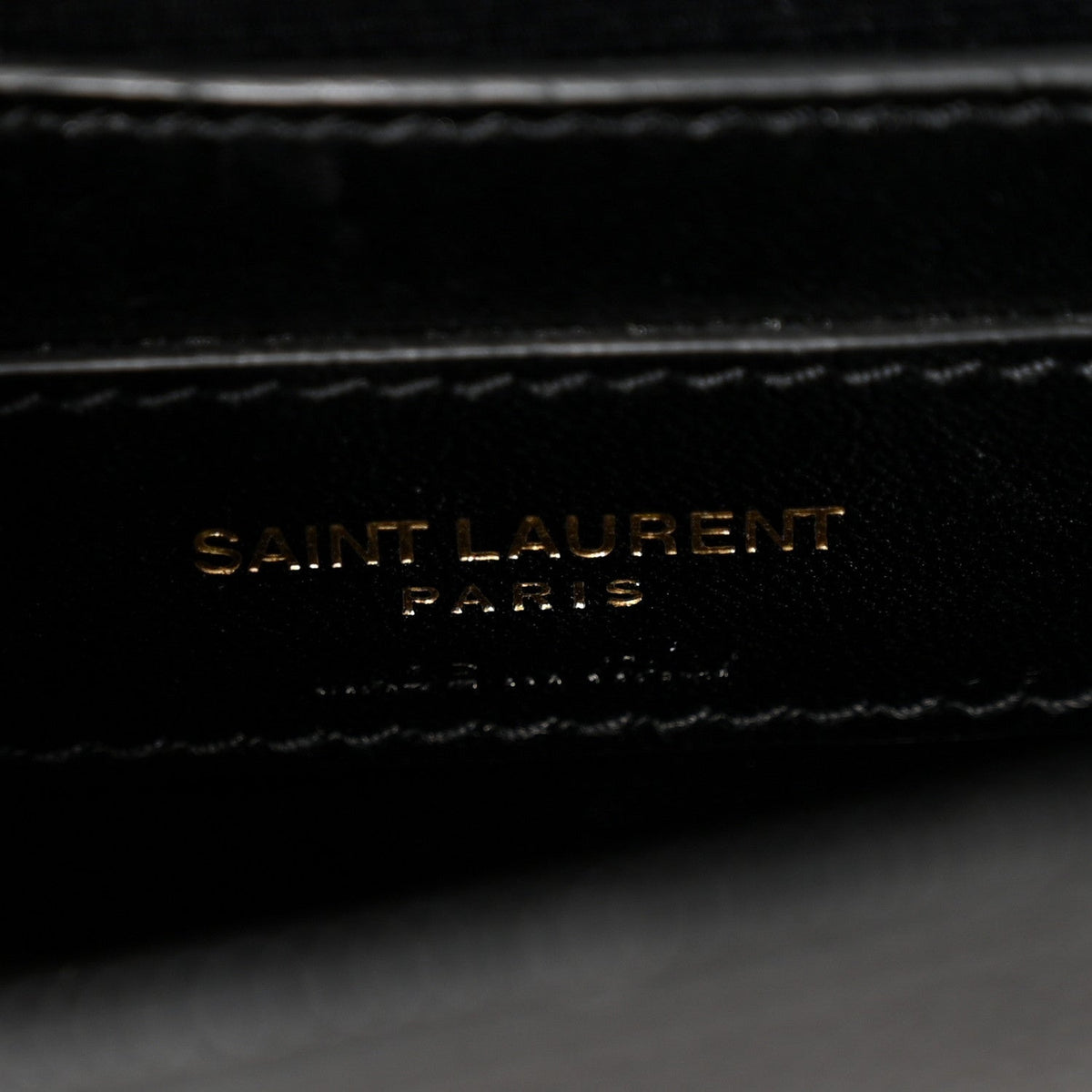 Grain De Poudre Small Monogram Kate Satchel Black