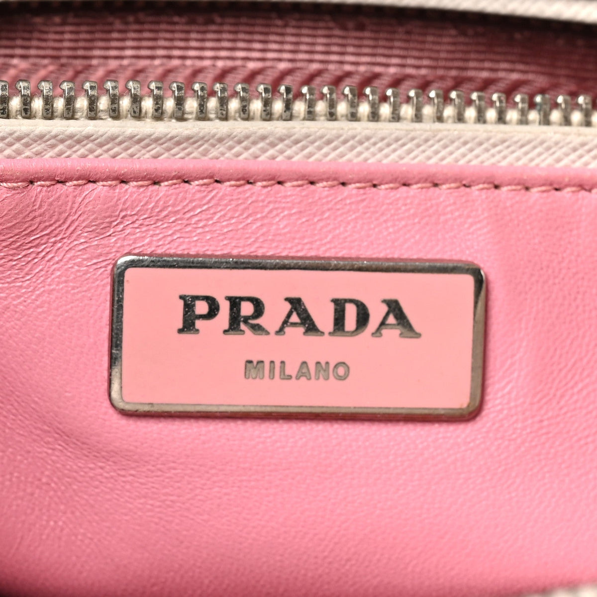 Saffiano Lux Colorblock Small Galleria Double Zip Tote Peonia