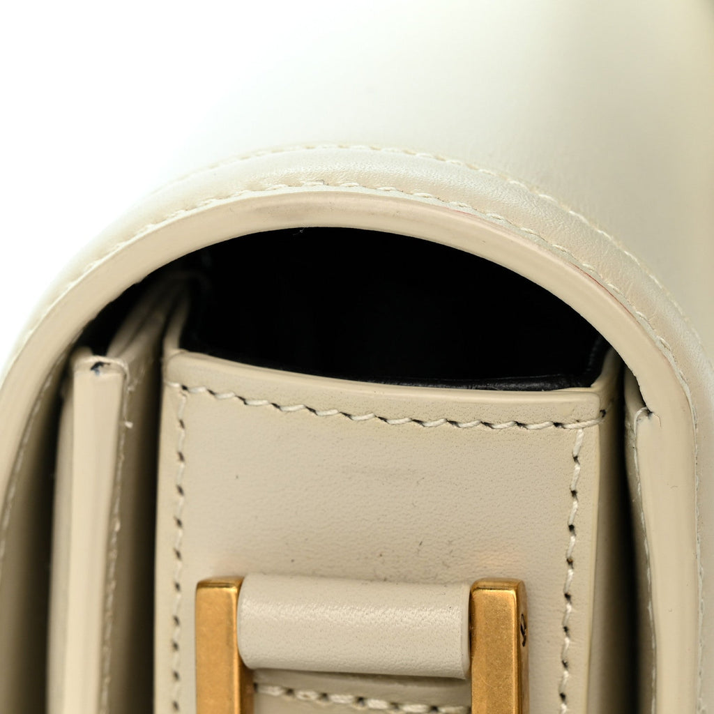 Box Calfskin Monogram Medium Solferino Satchel Crema Soft
