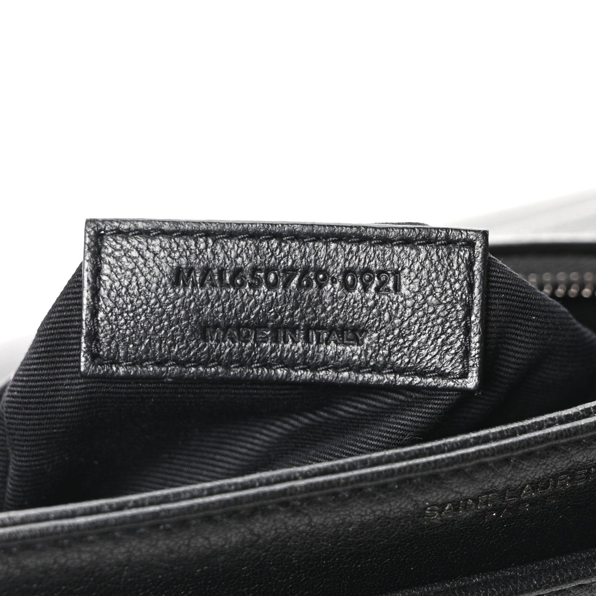 Lambskin Quilted Mini Becky Chain Bag Black