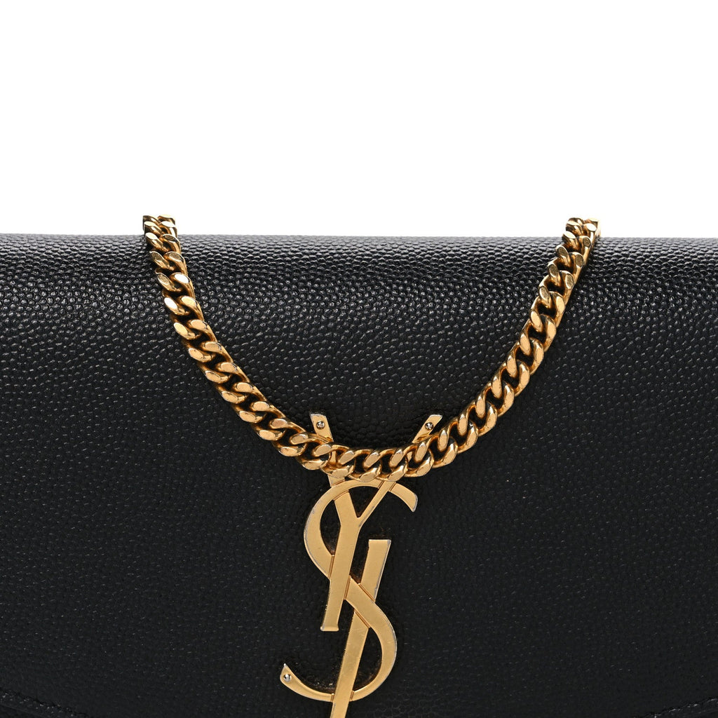 Grain de Poudre Uptown Chain Wallet Black