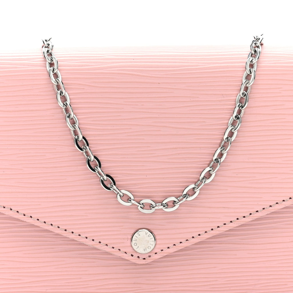 Epi Pochette Felicie Rose Ballerine