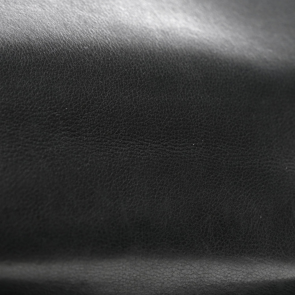 Calfskin Chevron Quilted Mini Rock The Corner Flap Black