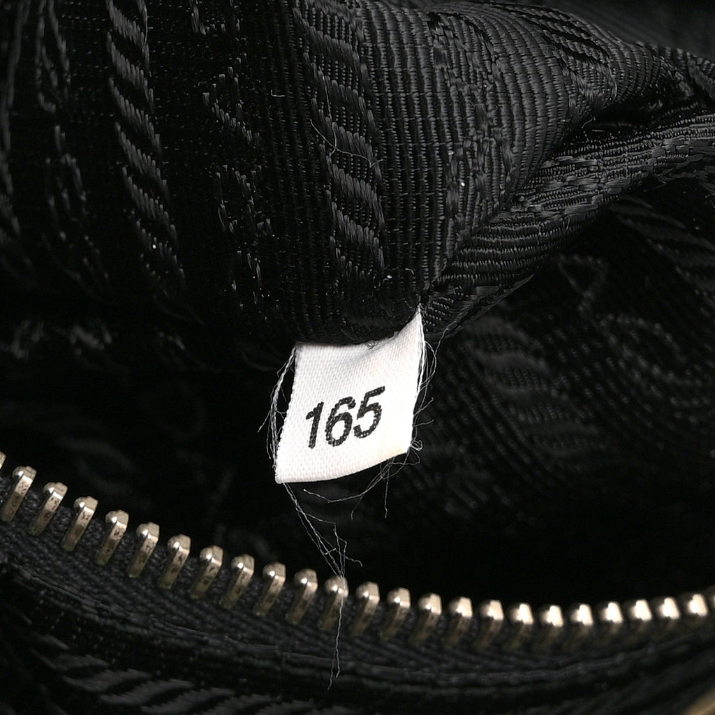 Tessuto Nylon Saffiano Tote Black