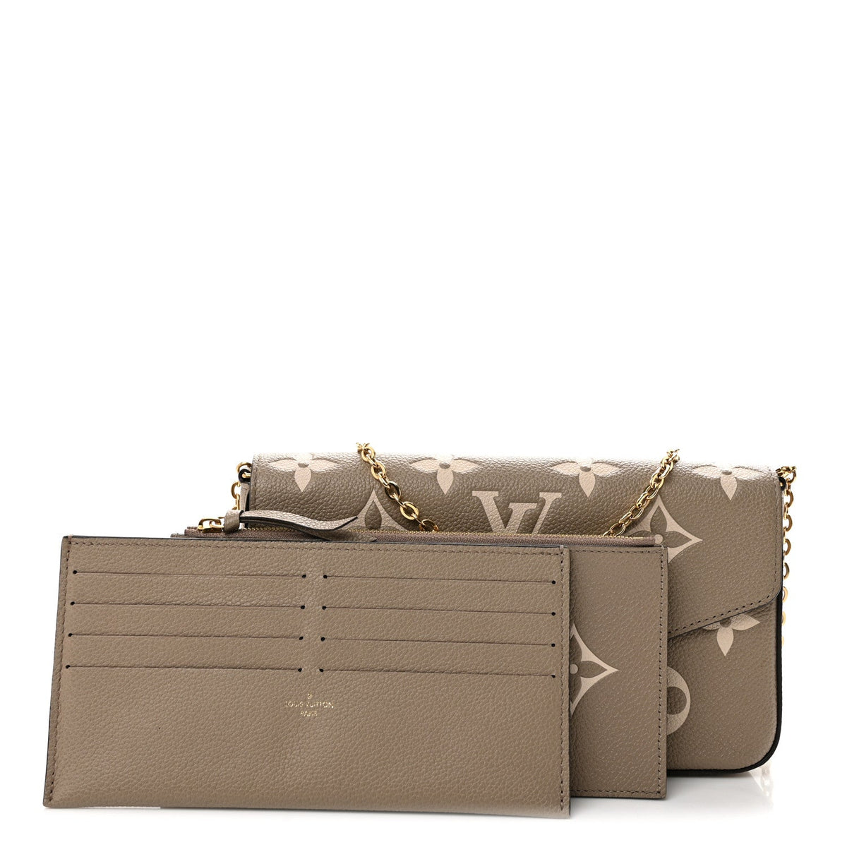 Empreinte Monogram Giant Felicie Pochette Tourterelle Creme