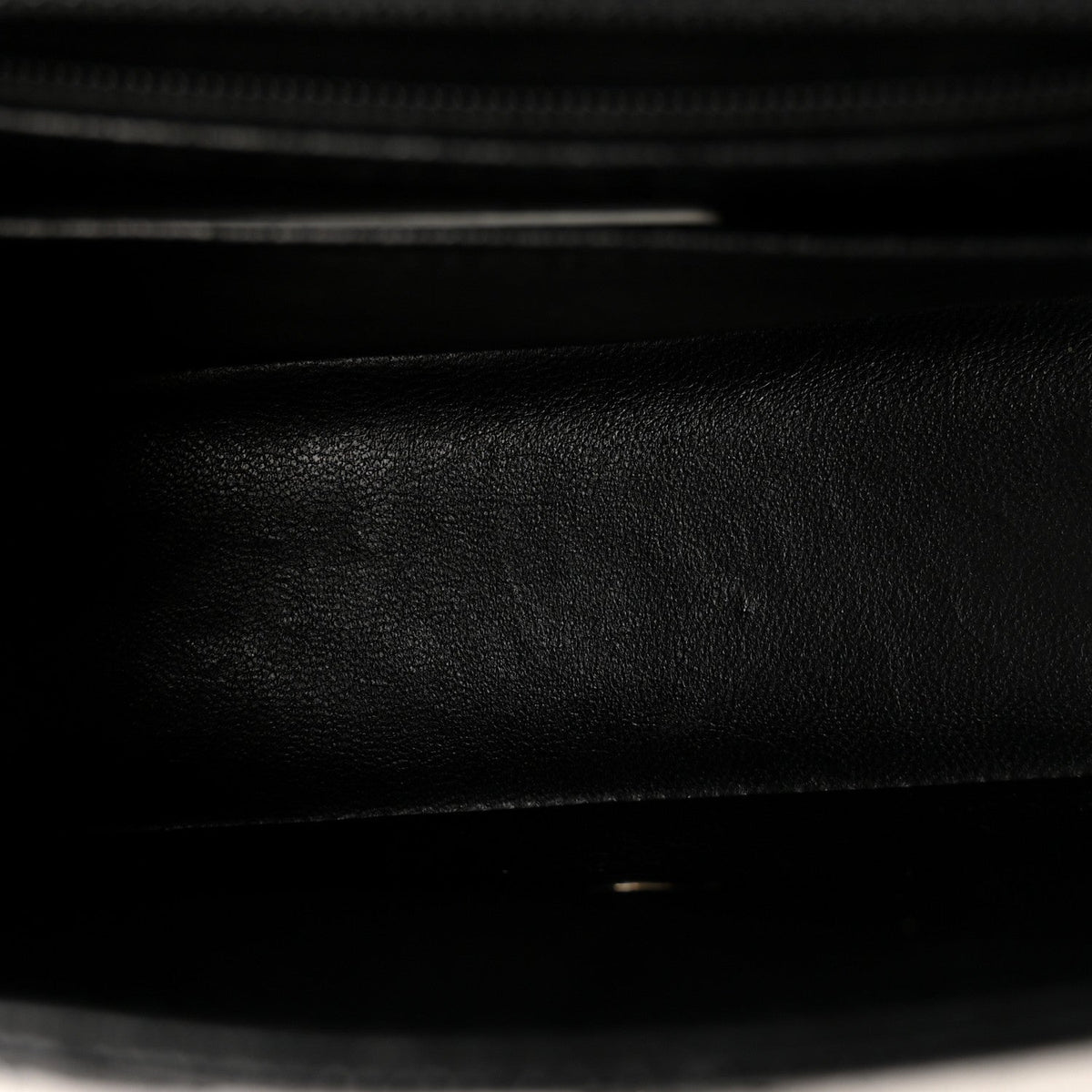 Caviar Quilted Mini Square Flap Black
