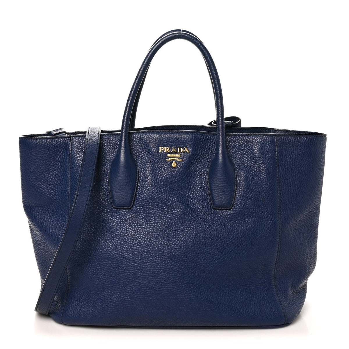 Saffiano Medium Galleria Double Zip Tote Bluette