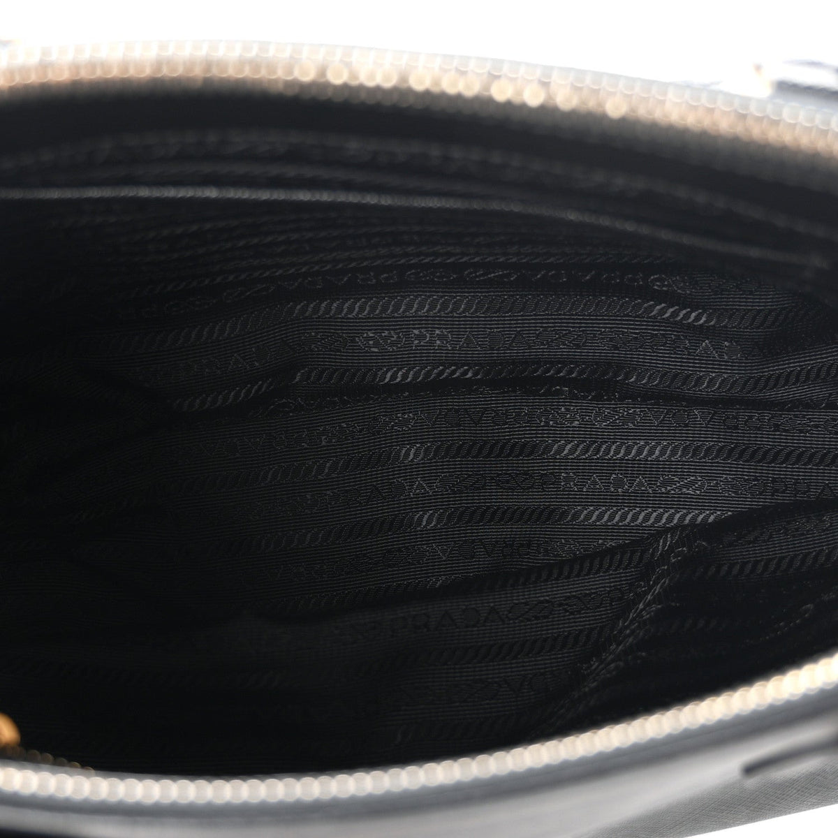 Saffiano Small Galleria Double Zip Tote Black