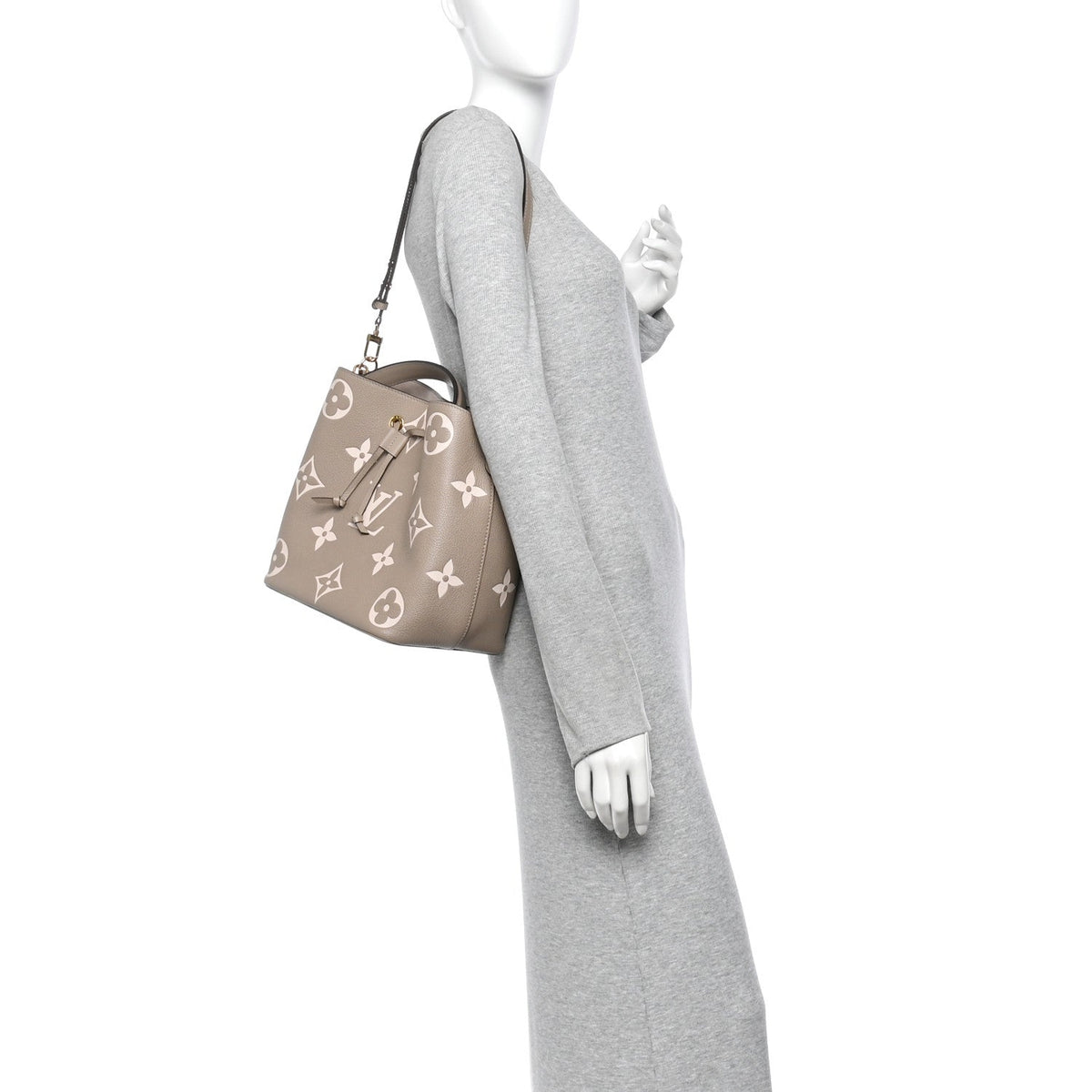 Empreinte Monogram Giant Neonoe MM Tourterelle Creme