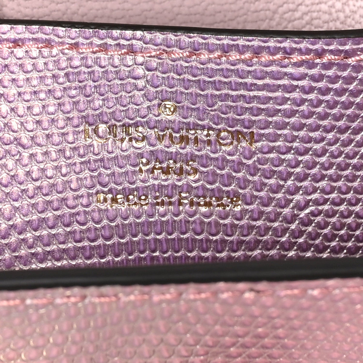 Iridescent Lizard Mini Swarovski Twist Shoulder Bag Pink