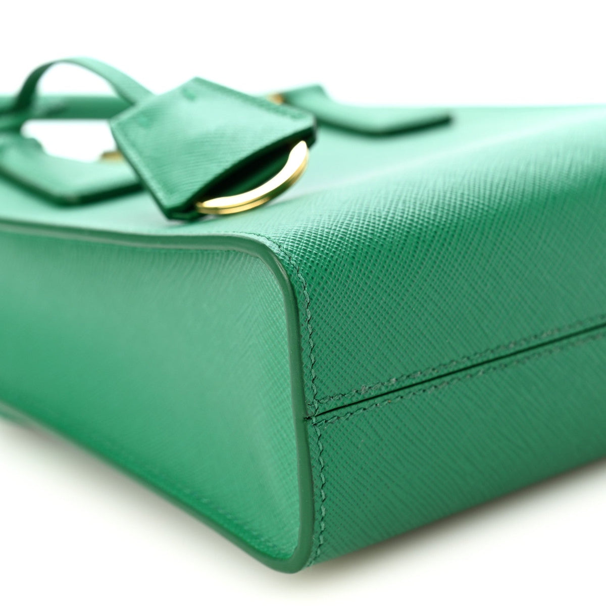 Saffiano Lux Metal Triangle Handbag Mango