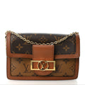 Reverse Monogram Dauphine Chain Wallet