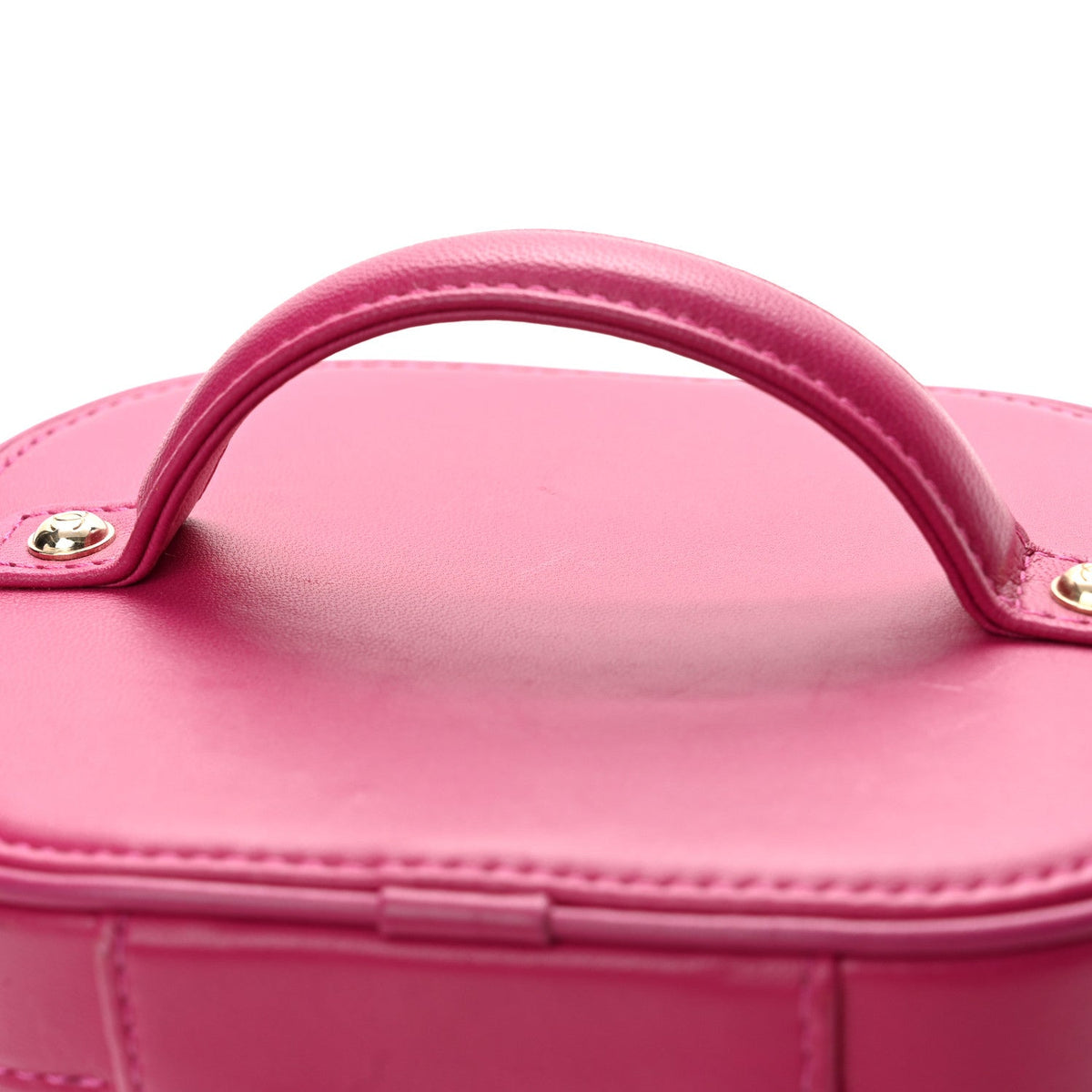 Lambskin Timeless Vanity Cosmetic Case Pink
