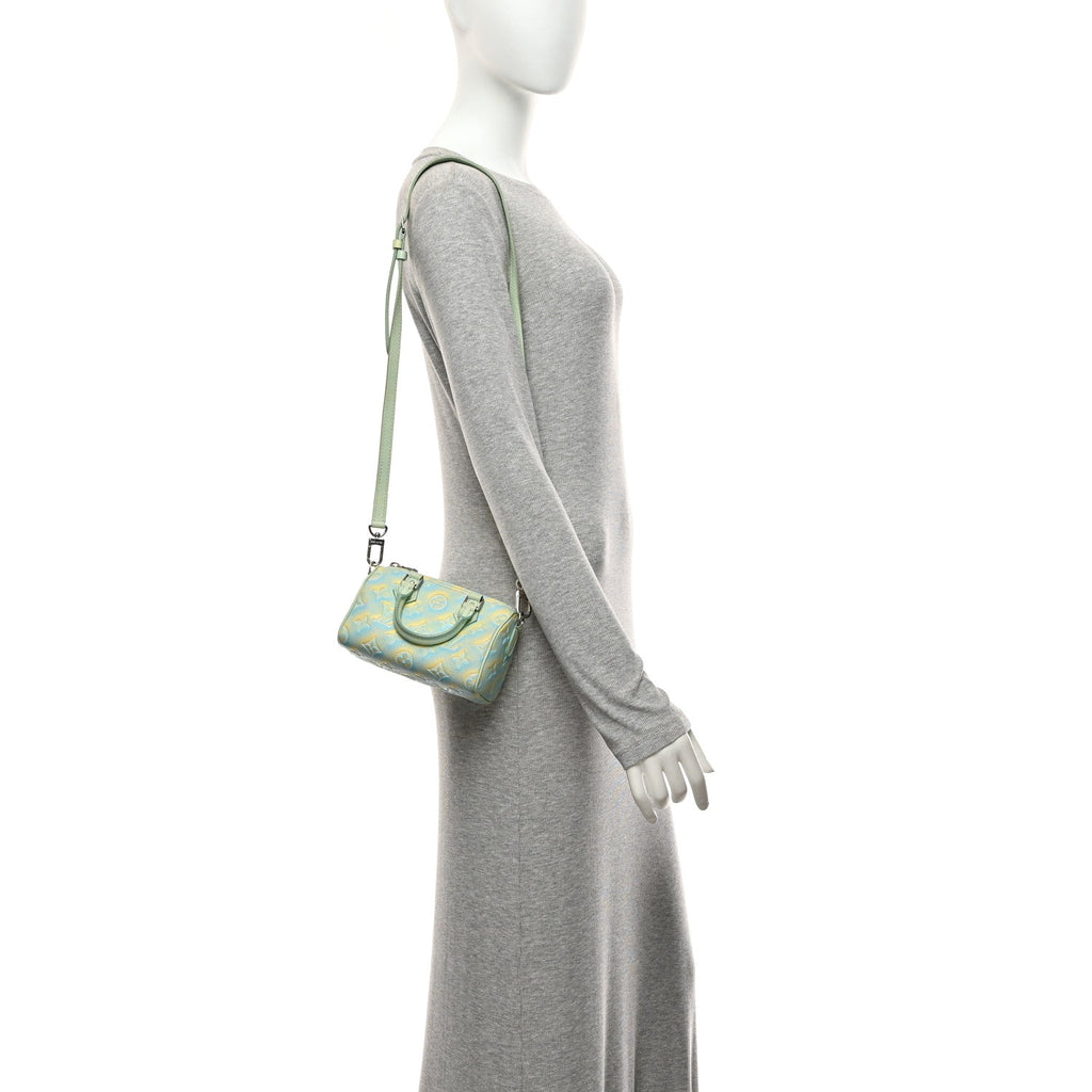 Empreinte Monogram Summer Stardust Speedy 20 Water Green