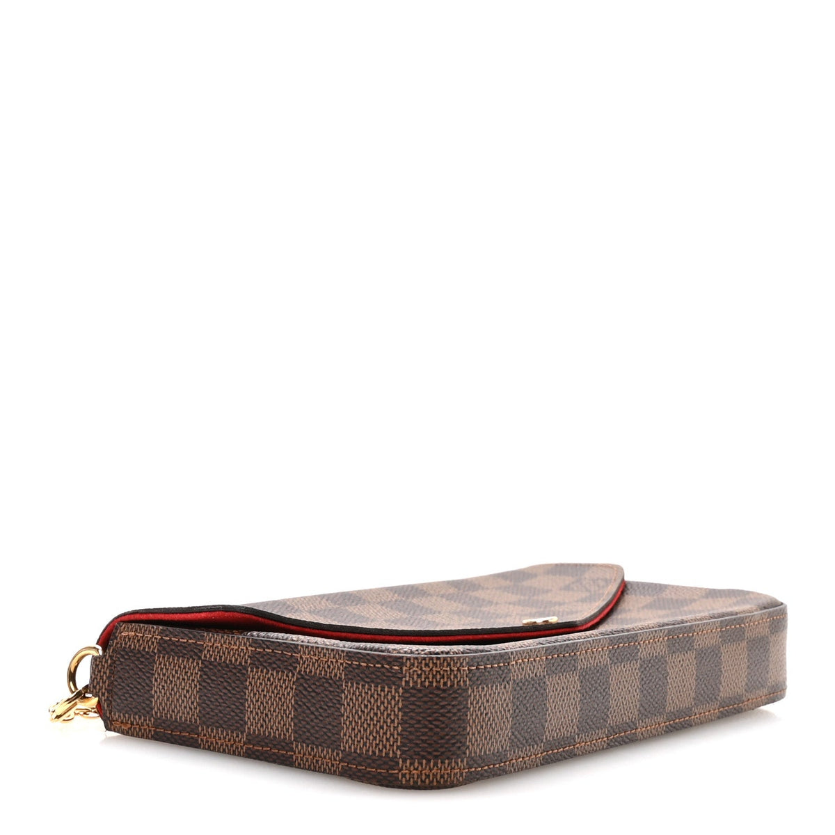 Damier Ebene Pochette Felicie Chain Wallet