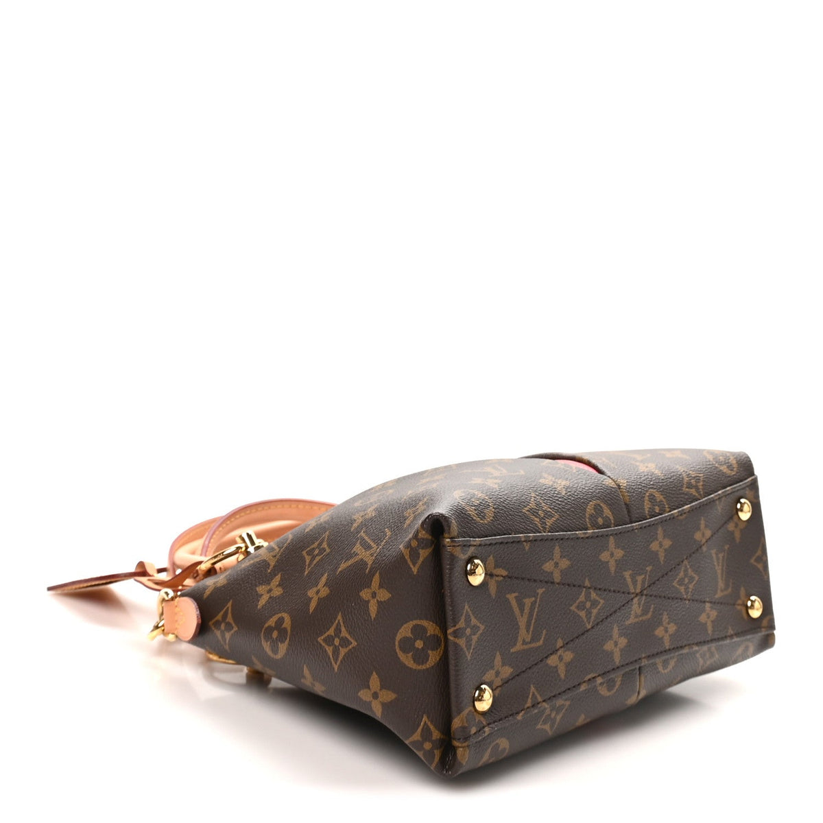 Monogram V Tote BB Cherry