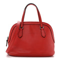 Calfskin Mini Dome Bag Sporting Red