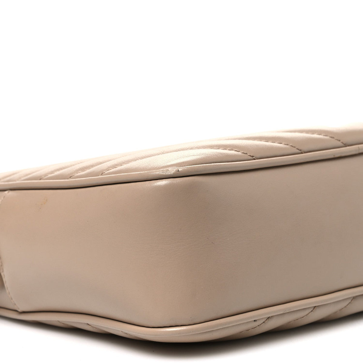 Calfskin Matelasse Monogram Lou Camera Bag Dark Beige