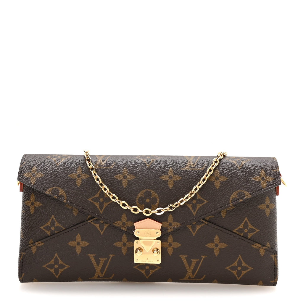 Monogram Grace Coddington Kirigami Organizer On Chain Beige