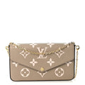 Empreinte Monogram Giant Felicie Pochette Tourterelle Creme