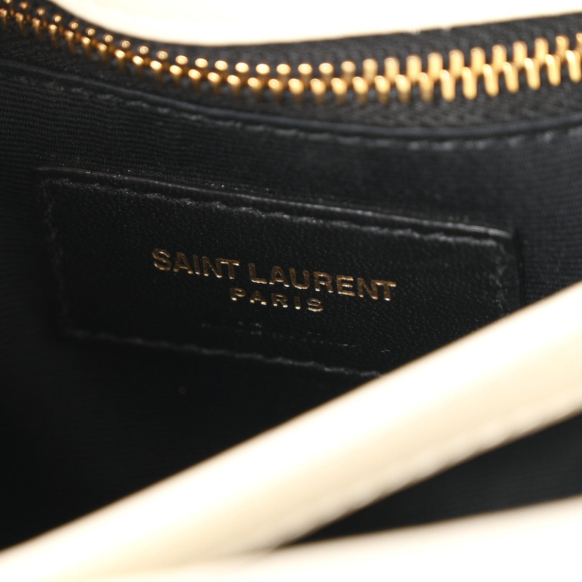 Calfskin Y Quilted Monogram Toy Loulou Crossbody Bag Blanc Vintage