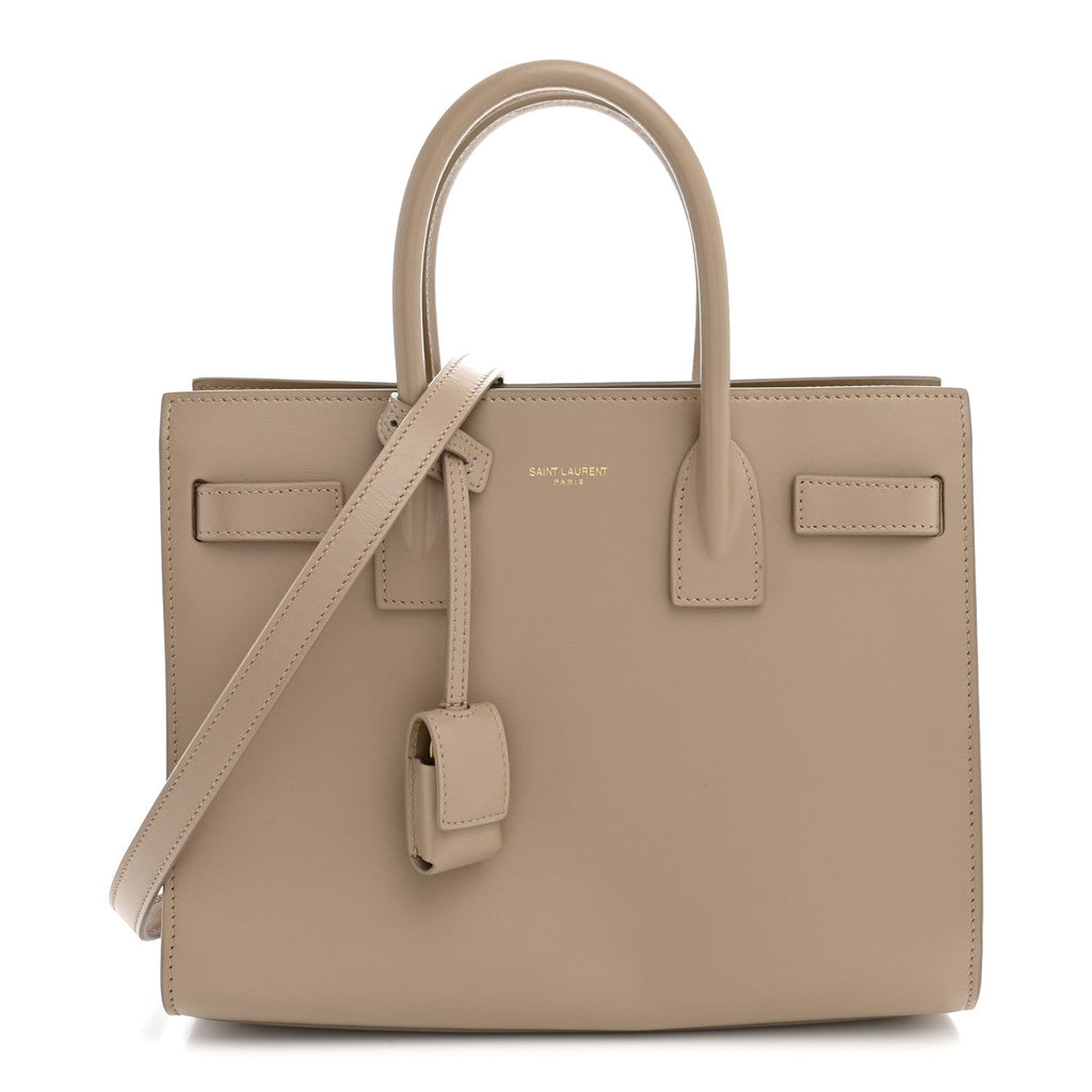 Calfskin Baby Sac De Jour Dark Beige