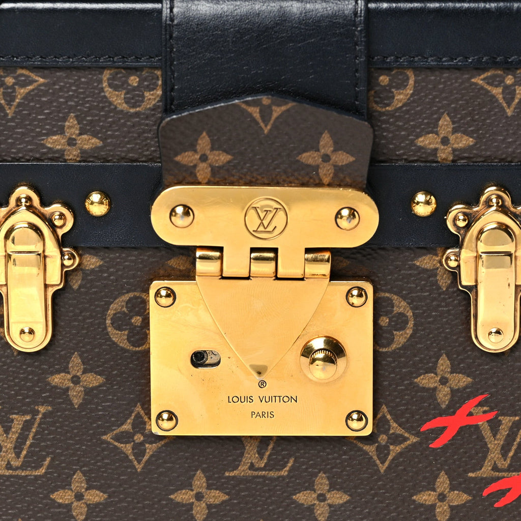 Monogram Petite Malle Black