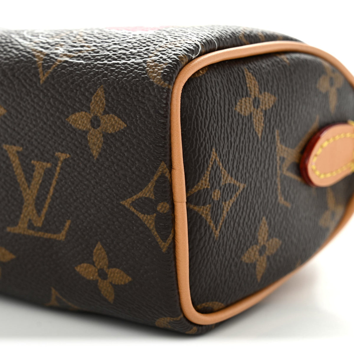 Monogram Vivienne Ice Skating Nano Speedy Bandouliere Pink