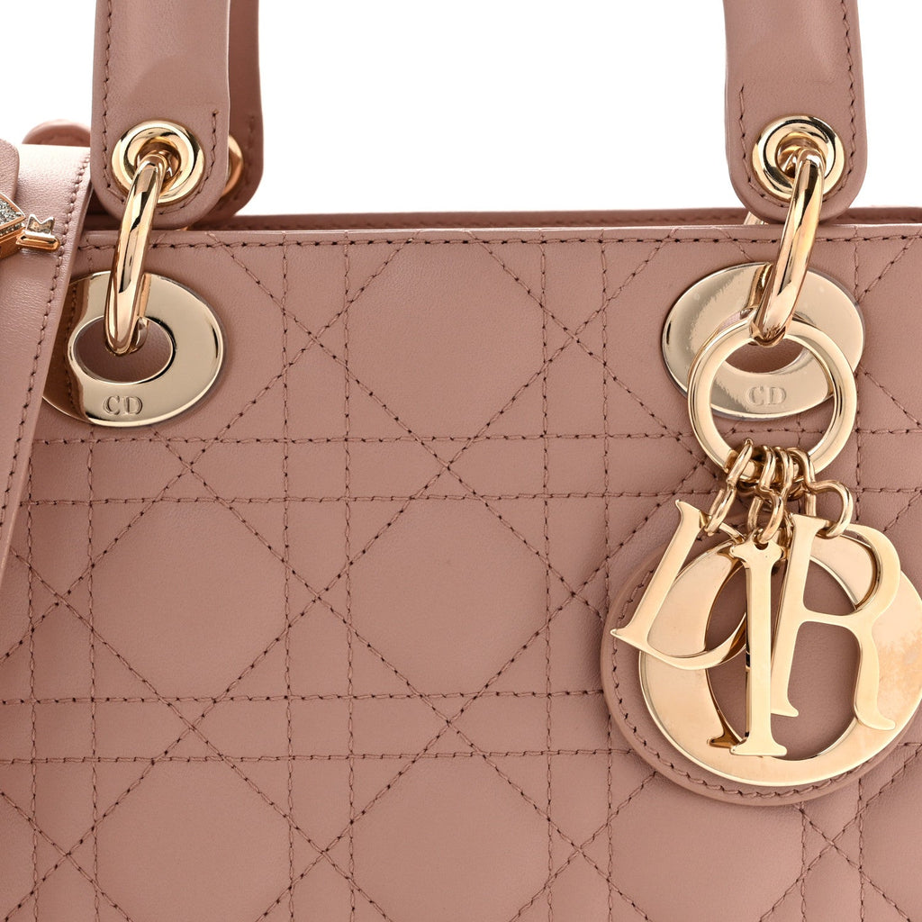 Lambskin Cannage Small My ABCDior Lady Dior Fard