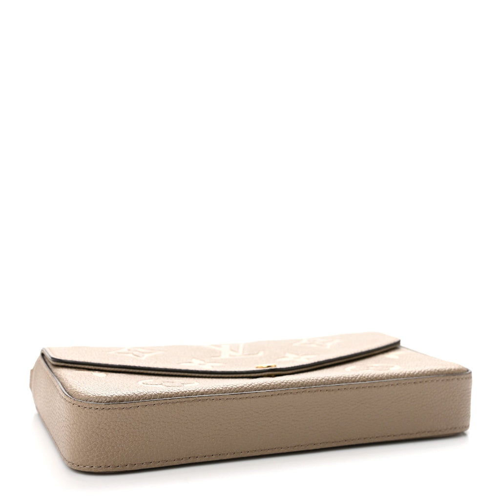 Empreinte Monogram Giant Felicie Pochette Tourterelle Creme