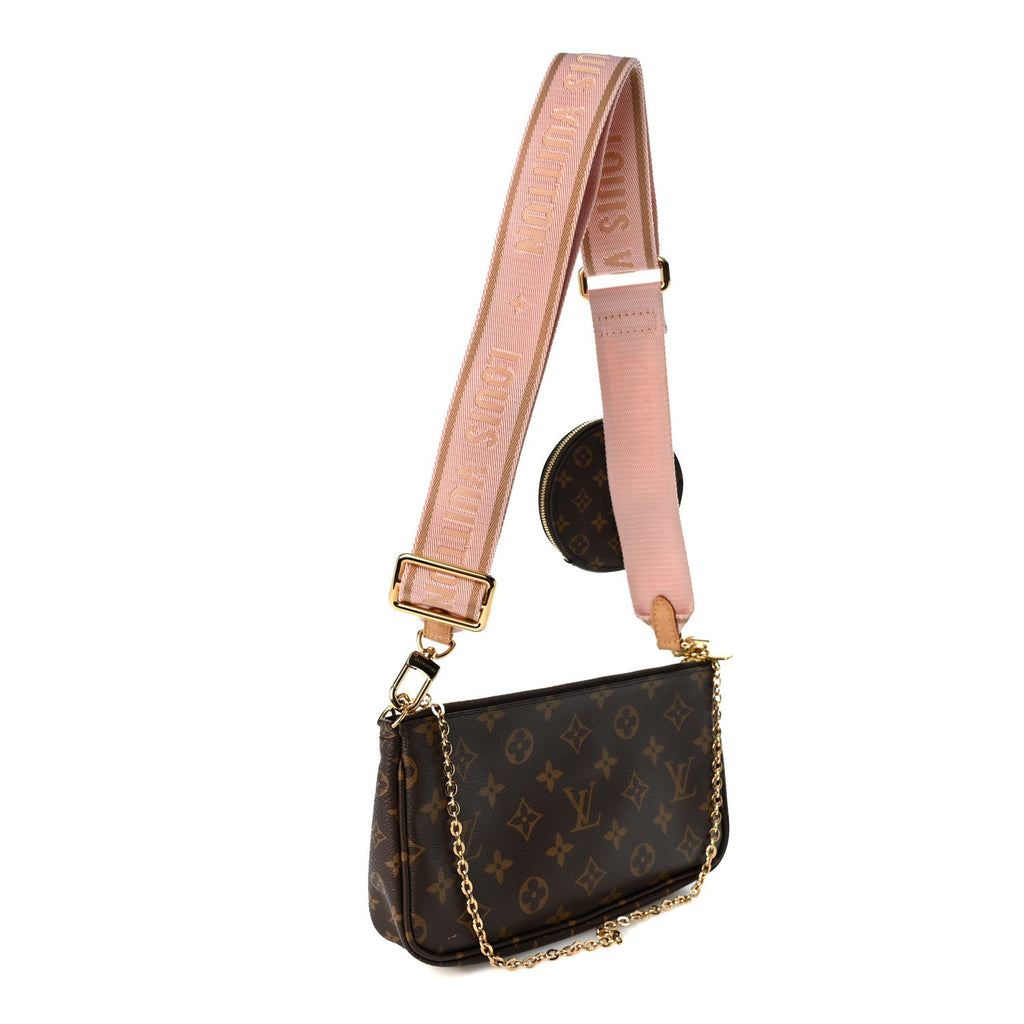 Monogram Multi Pochette Accessories Rose Clair