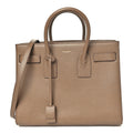 Grained Calfskin Small Sac De Jour Taupe