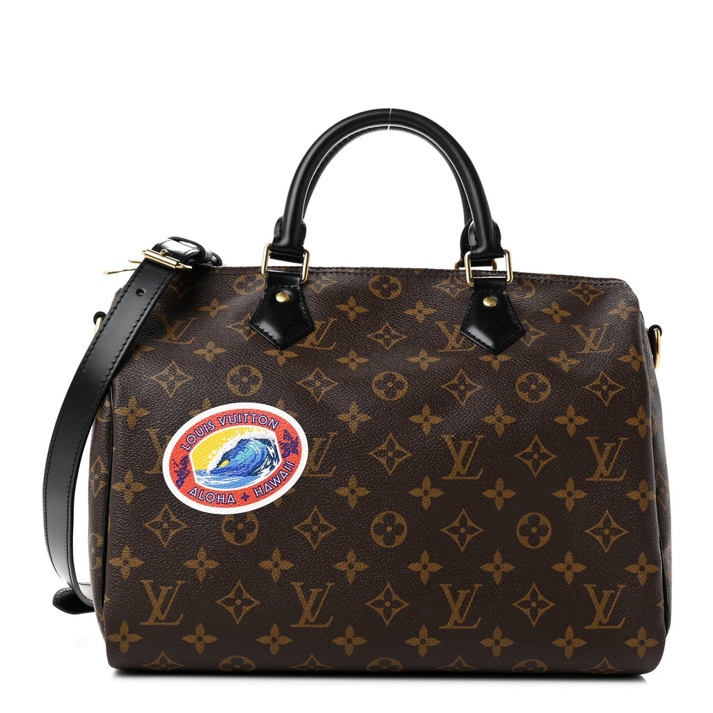 Monogram My World Tour Speedy Bandouliere 30 Black