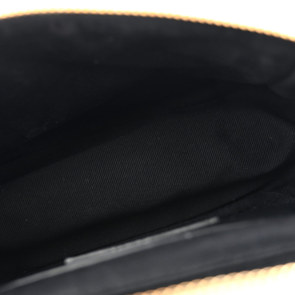 Grain de Poudre Quilted 80's Vanity Bag Crema Soft