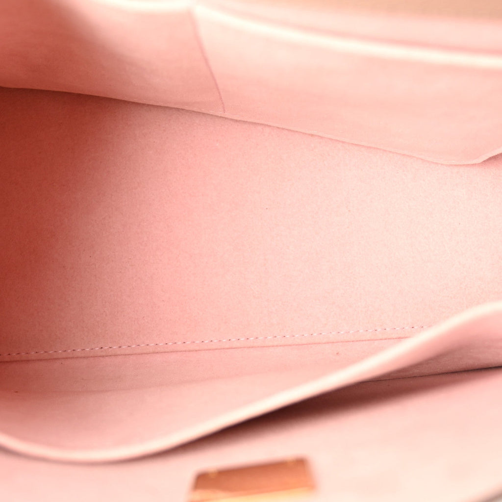 Soft Calfskin Lockme Ever MM  Greige