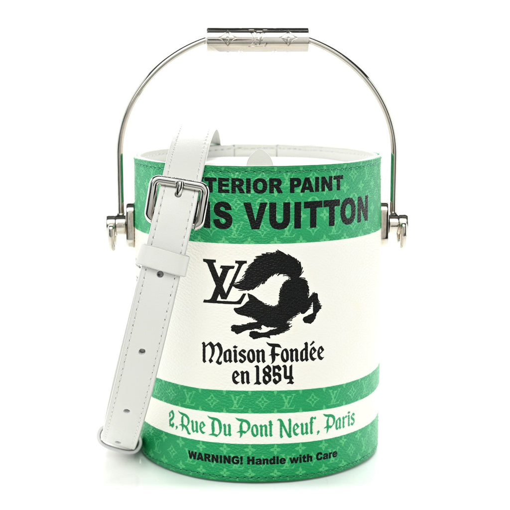 Monogram LV Paint Can Green