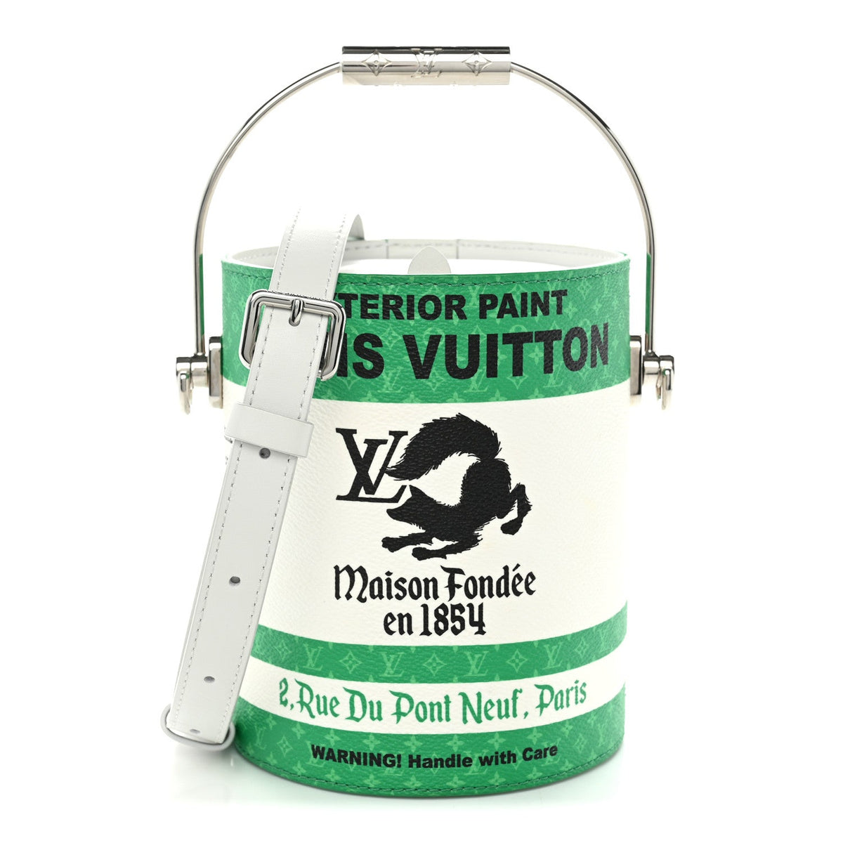 Monogram LV Paint Can Green