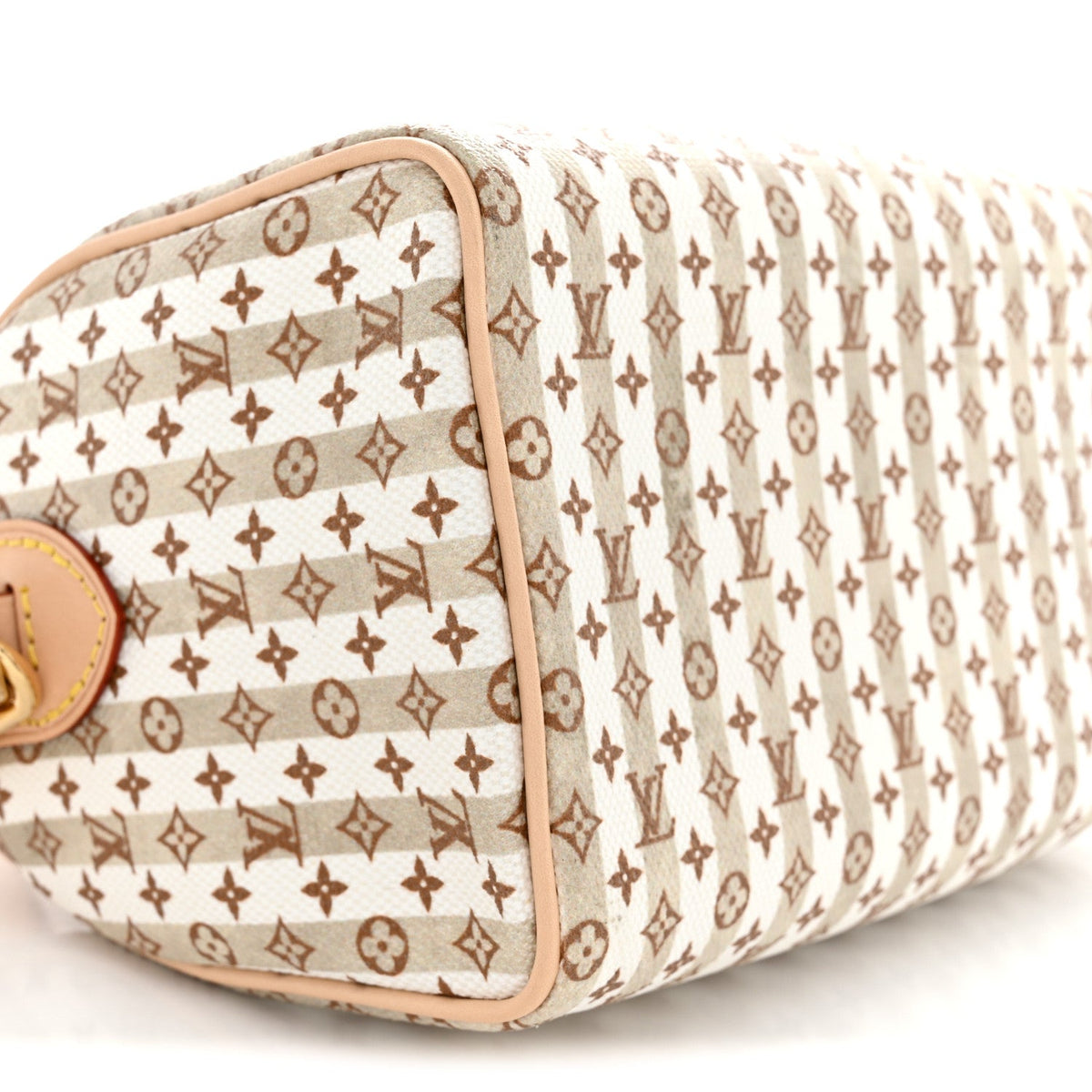 Minigram LV Stamp Speedy Bandouliere 20 Nude Rose